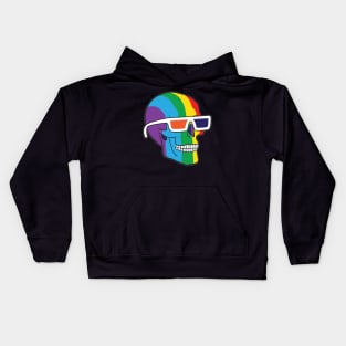 skeleton gay Kids Hoodie